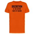 thumbnail image 1 of Discretion Better Part Of Valour Tee Men's -Image by Shutterstock, 1 of 1