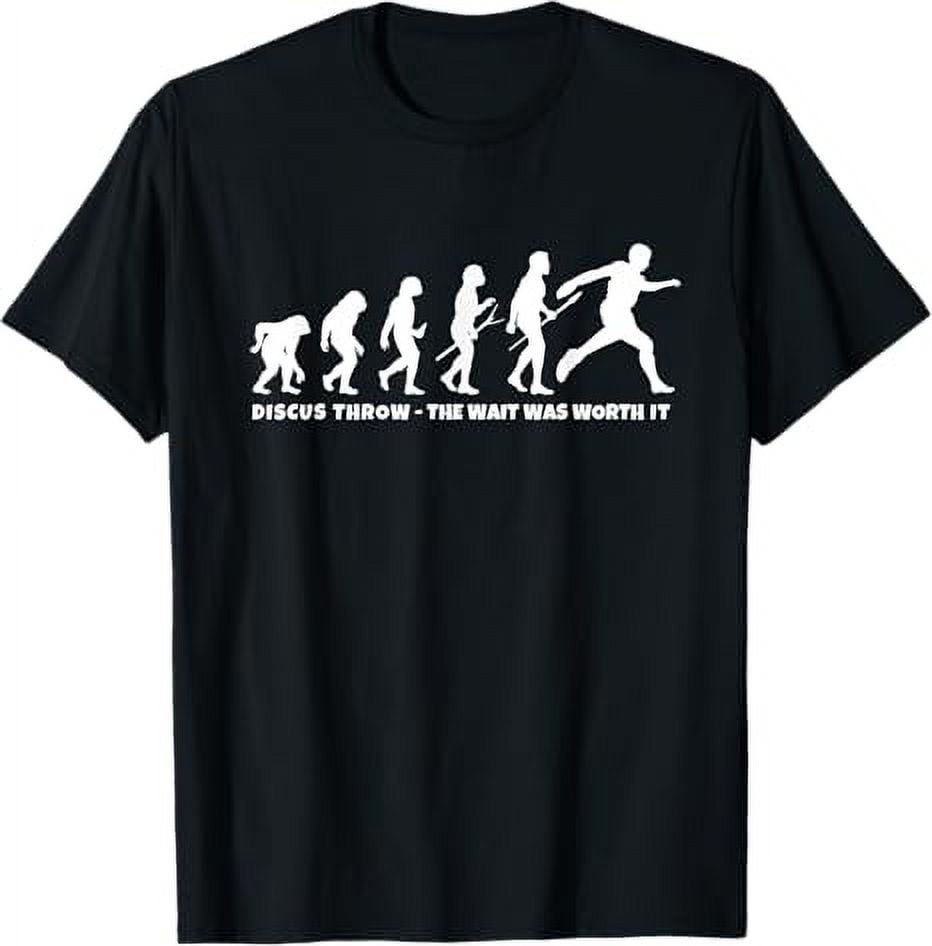 Discus Evolution for Discus Athletes and Discus Thrower TShirt