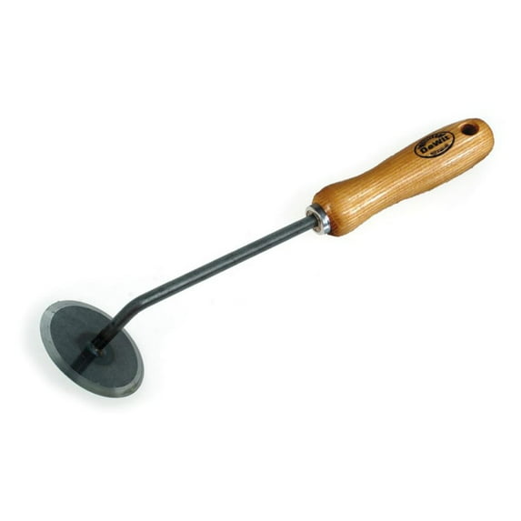 Discus Hoe Hand Tool with Wood Handle