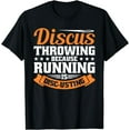 thumbnail image 1 of Discus Throwing Discus Track And Field Discus Thrower T-Shirt, 1 of 4