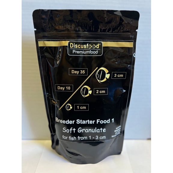 Discusfood Breeder Starter Food 1 Soft Granulate For Fish 1-3cm, Fish Food, 500 grams