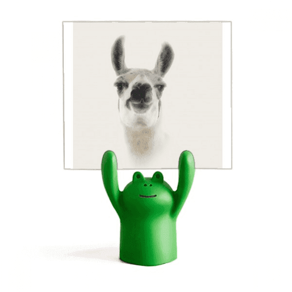 Disdain Alpaca Ears Pout Art Deco Fashion Memo Holder Cartoon Animal Frog Stand Decoration