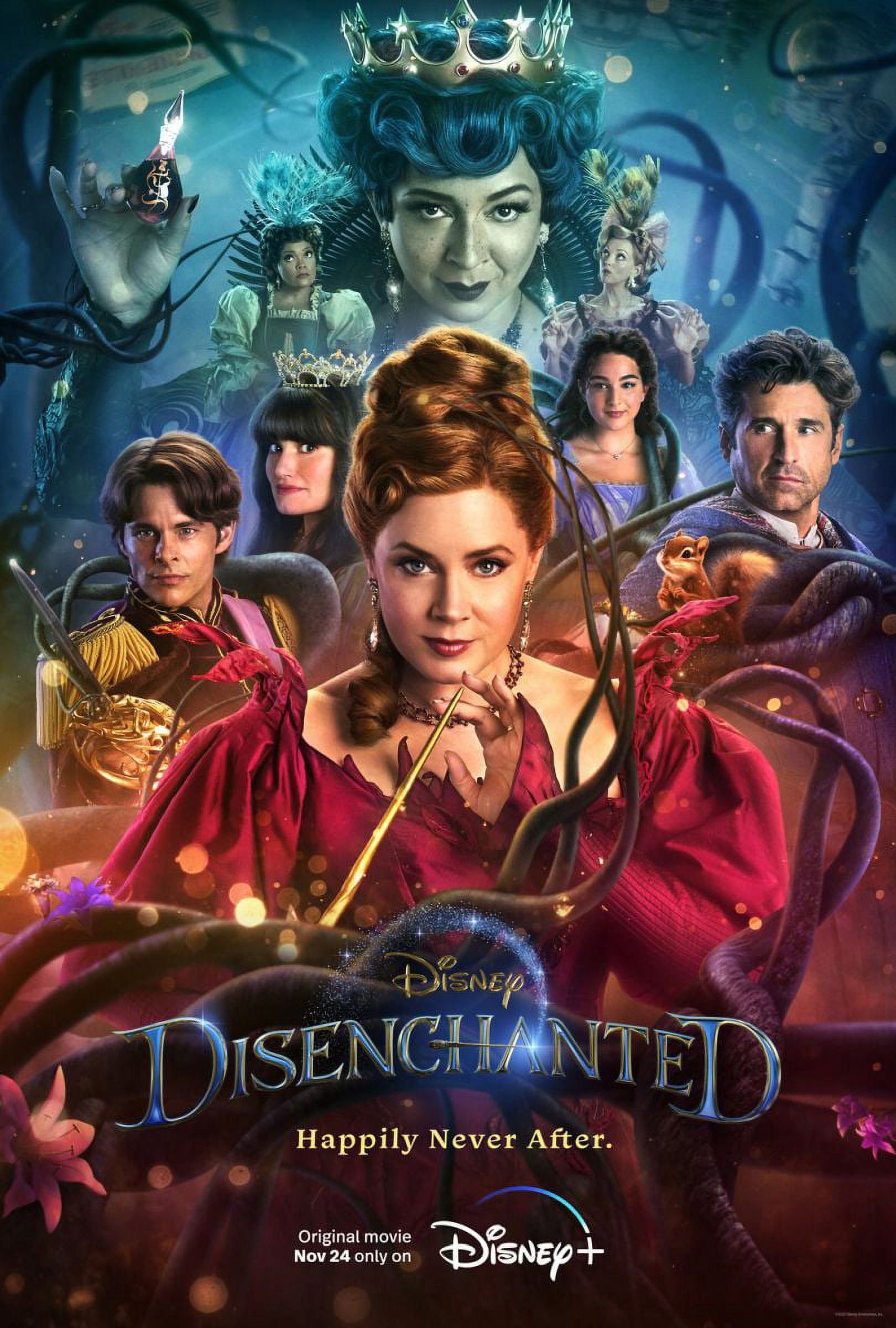 Disenchanted Original Theatrical Movie Poster 2 Sided 27x40
