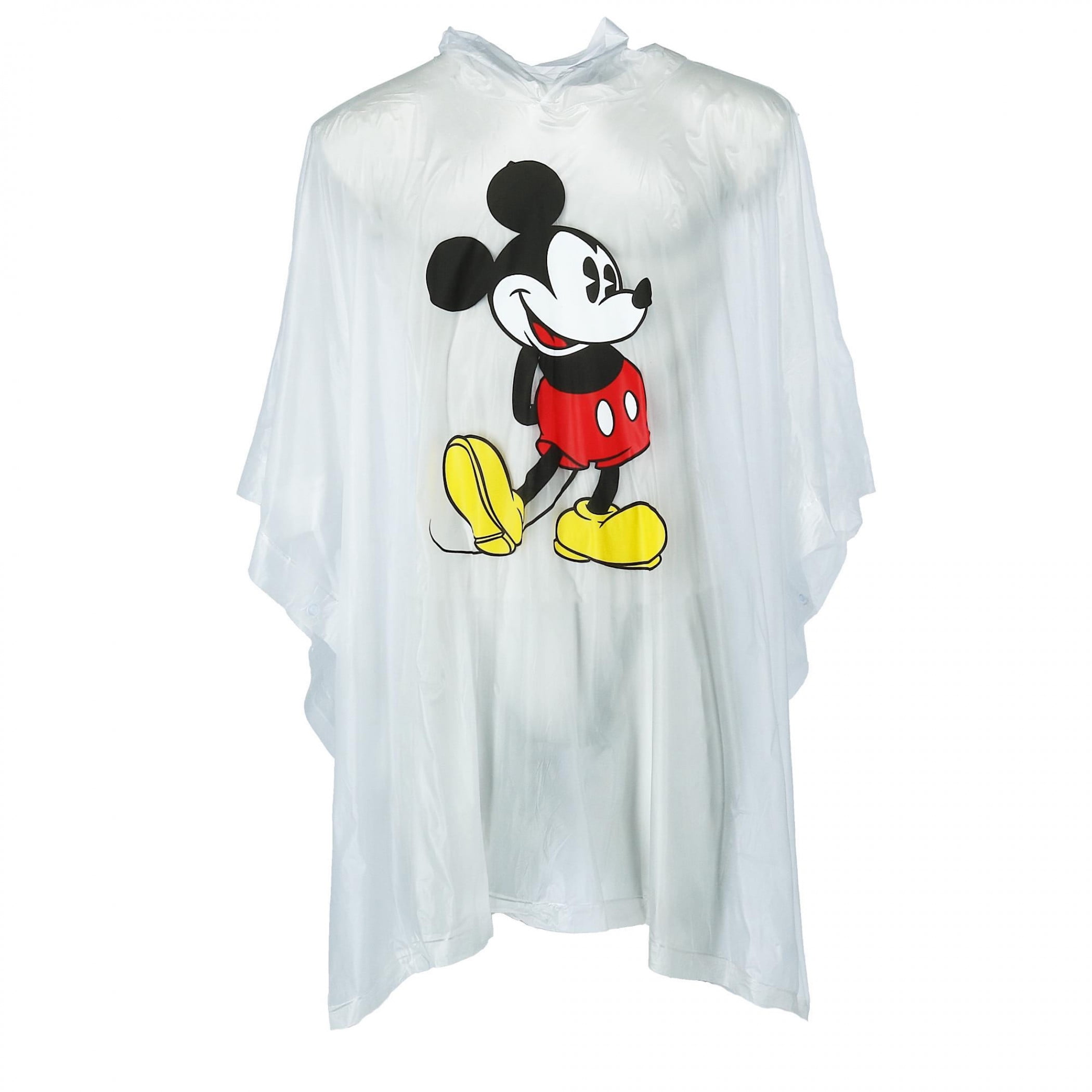 Diseny Mickey Mouse Clear Adult Poncho