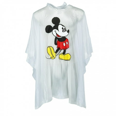 Diseny Mickey Mouse Clear Adult Poncho