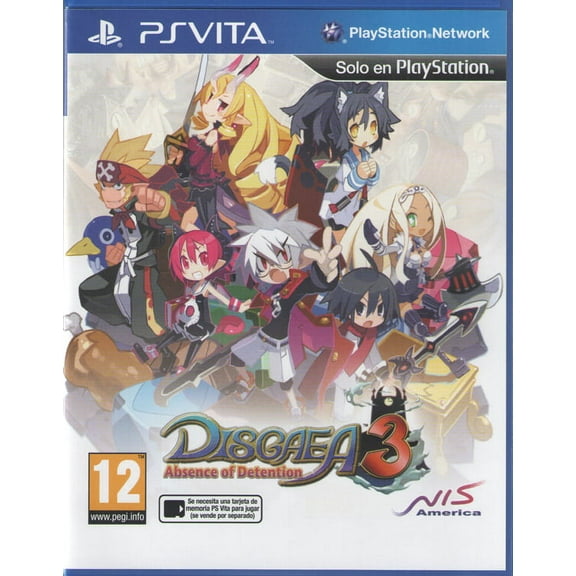 Disgaea 3: Absence of Detention for PlayStation Vita