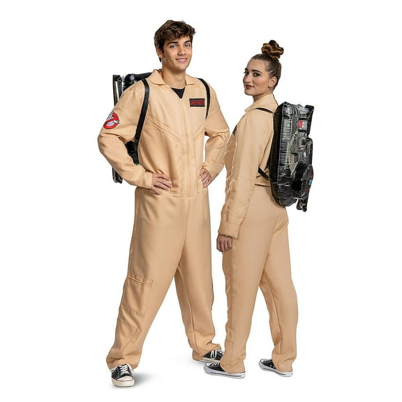 Disguise Adult Deluxe 80s Ghostbusters Jumpsuit Costume - Size Large/X Large