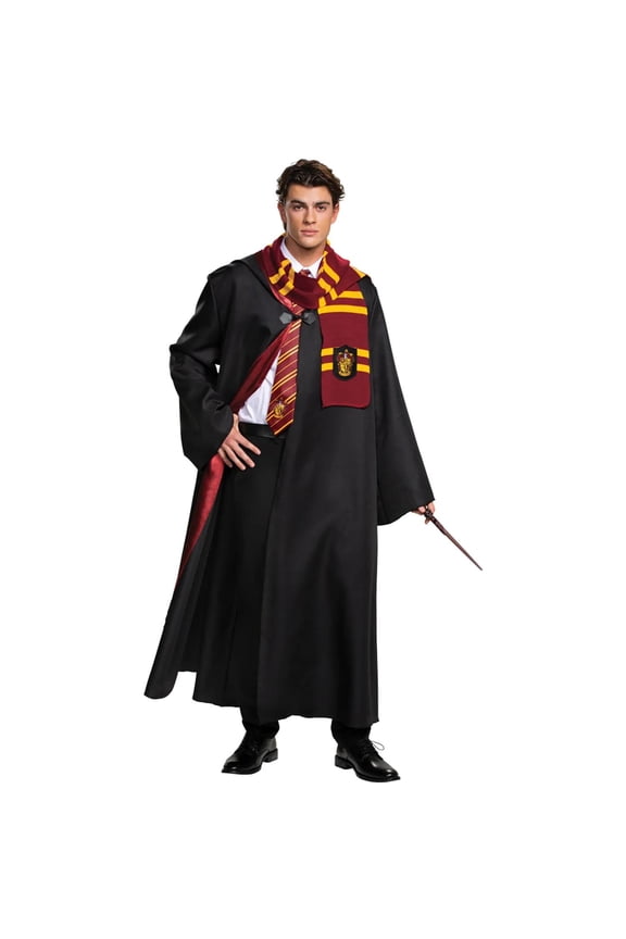 Adult Harry Potter Gryffindor Deluxe Robe Costume - Size Medium