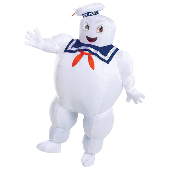 Ghostbusters Stay Puft Marshmallow Man Inflatable - 5.5 Feet Tall, With Lights, Halloween Yard Decor