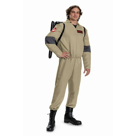 Disguise DG164289STD Adults Classic Ghostbusters Frozen Empire Flight Suit Costume - Large & Extra Large 42-46