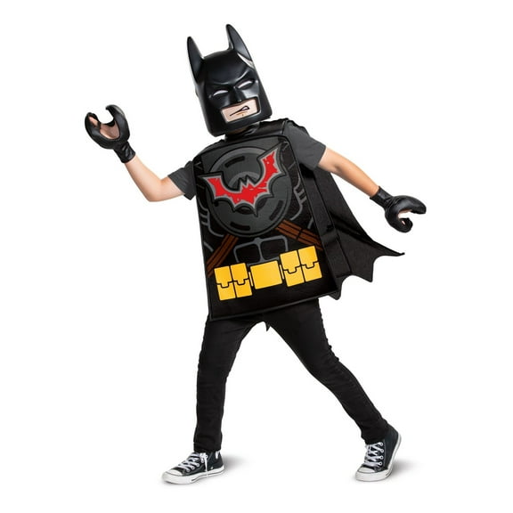 Disguise Batman LM2 Basic Child Costume, Black, OneSize