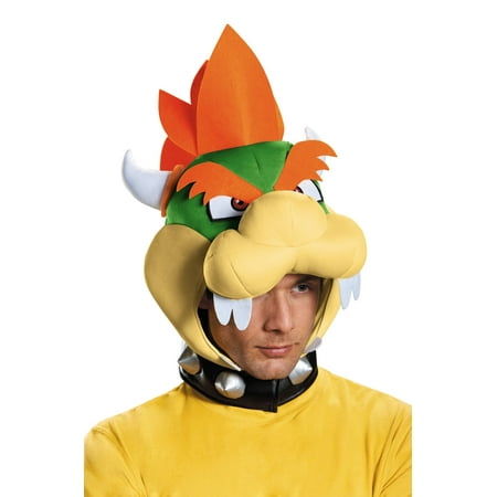 Disguise Bowser Headpiece Halloween Costume Accessory