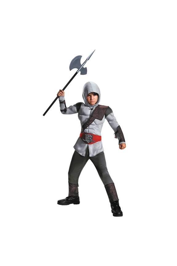 Boys' Assassin Muscle Costume - Size 7-8