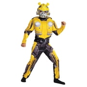 Disguise Boys' Classic Bumblebee Muscle Jumpsuit Costume - 7-8