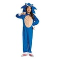 thumbnail image 1 of Disguise Boys' Classic Sonic the Hedgehog Jumpsuit Costume - Size 7-8, 1 of 3