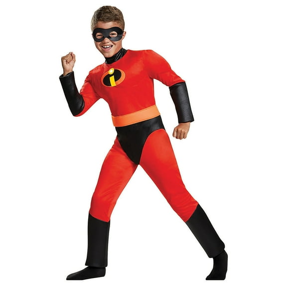 Disguise Boys' Disney The Incredibles Dash Muscles Costume - Size 10-12