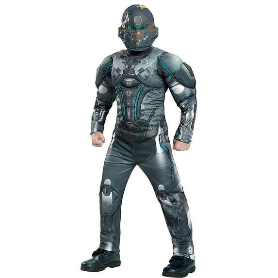 Disguise Boys' HALO 5 Spartan Locke Muscle Costume - 7-8