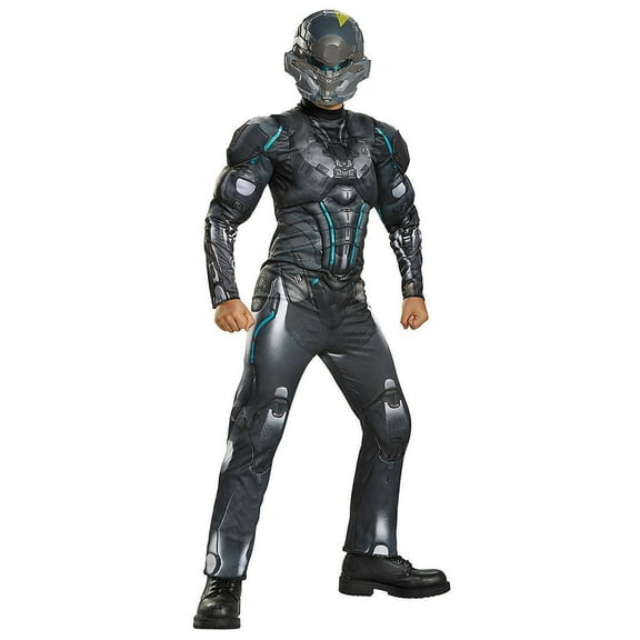 Disguise Boys' HALO 5 Spartan Locke Muscle Costume - Size 4-6