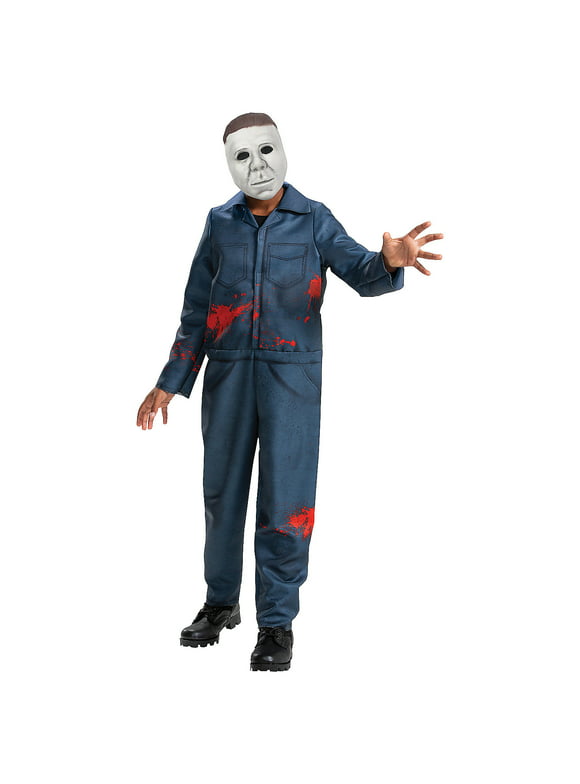 Disguise Boys' Halloween 2 Michael Myers Jumpsuit Costume - Size 10-12