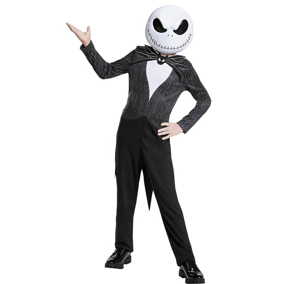 Disguise Boys' Jack Skellington Costume - Size 10-12