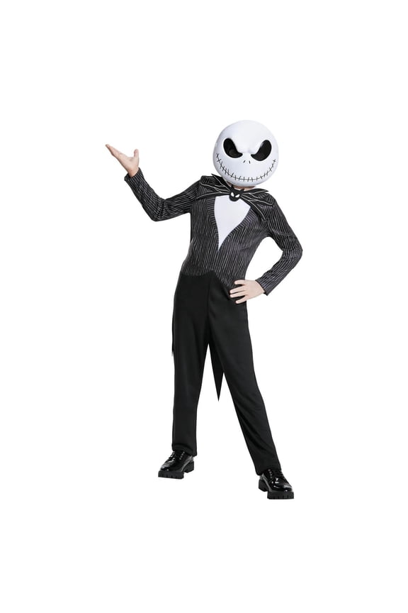 Boys' Jack Skellington Costume - Size 4-6