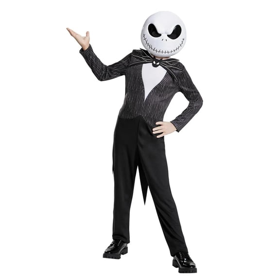 Disguise Boys' Jack Skellington Costume - Size 7-8