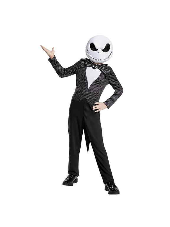 Boys' Jack Skellington Costume - Size 7-8