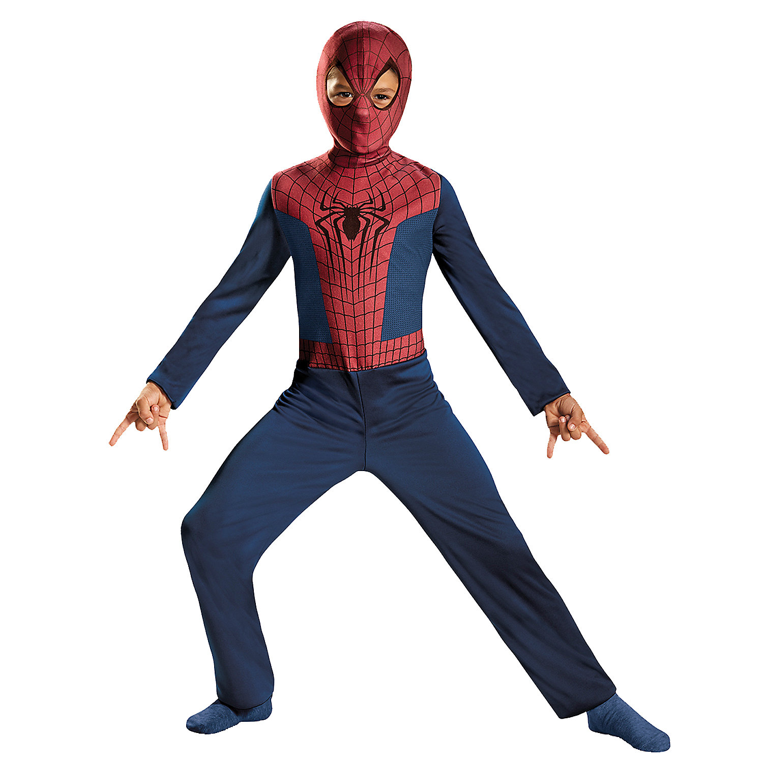 Disguise Boys' Marvel Spider-Man Jumpsuit Costume - Size 4-6 - image 1 of 2