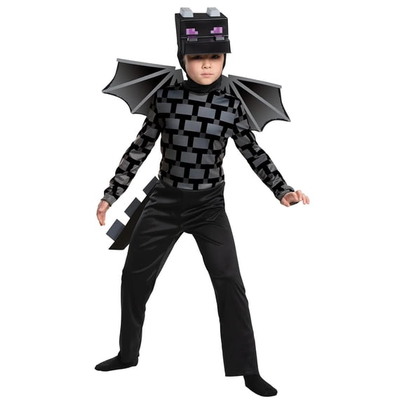 Disguise Boys' Minecraft Ender Dragon Costume - Size 10-12