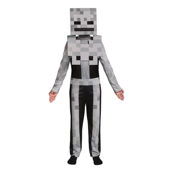 Disguise Boys' Minecraft Skeleton Costume - Size 7-8