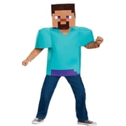 Disguise Boys Minecraft Steve Classic Costume - 10-12