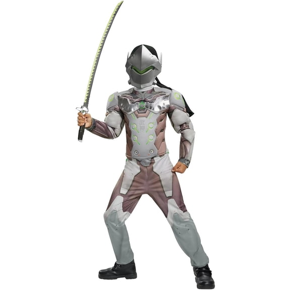 Disguise Boys' Overwatch Genji Costume - Size 7-8