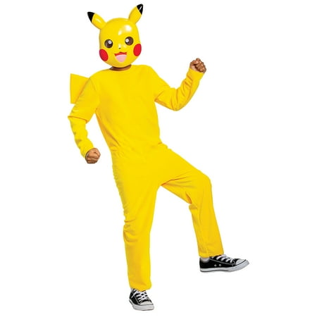 Disguise Boys' Pikachu Classic Costume - Size 7-8
