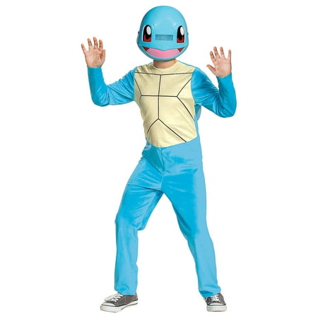 Disguise Boys' Pokemon Squirtle Hooded Costume - Size 10-12