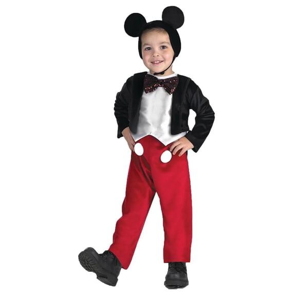 Disguise Boys' Red Mickey Mouse Costume - Size 4-6