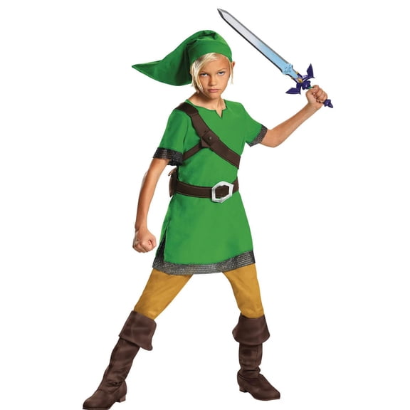 Disguise Boys' The Legend of Zelda Link Classic Costume - Size 10-12