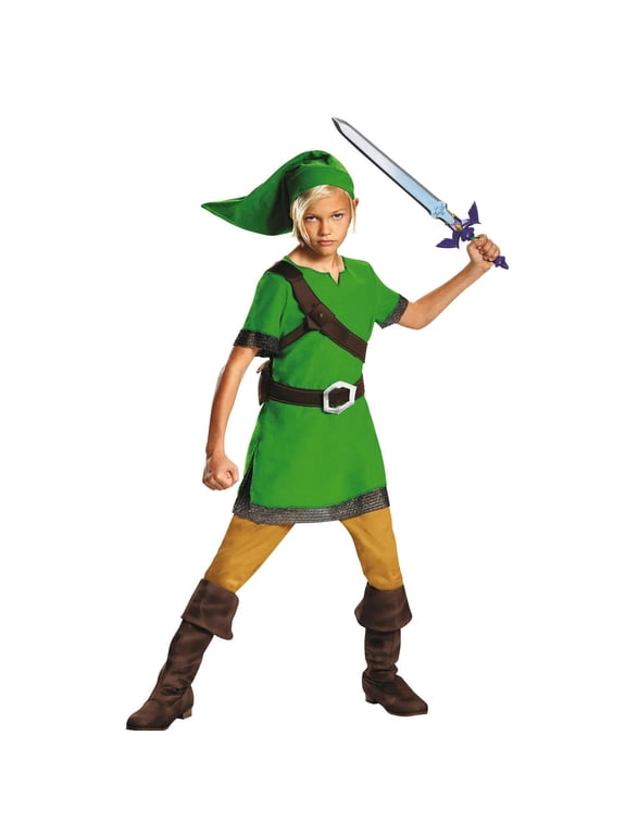 Boys' The Legend of Zelda Link Classic Costume - Size 4-6