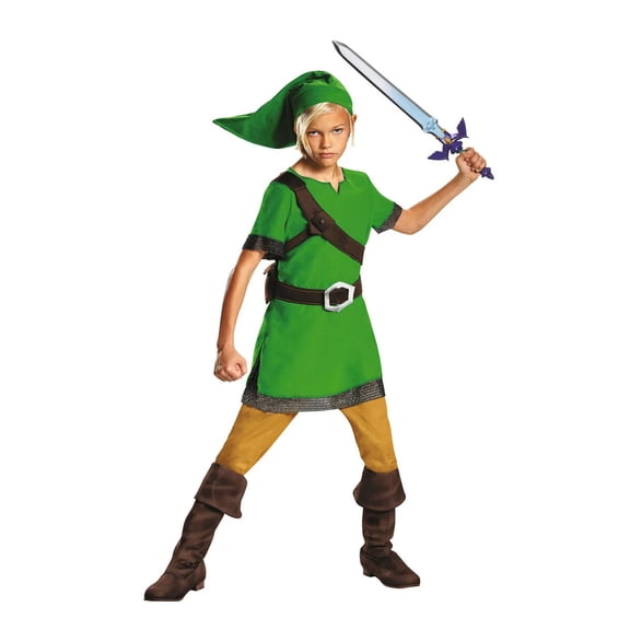 Disguise Boys' The Legend of Zelda Link Classic Costume - Size 7-8