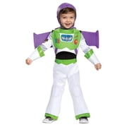 Disguise Boys' Toy Story Buzz Lightyear Deluxe Costume - Size 4-6