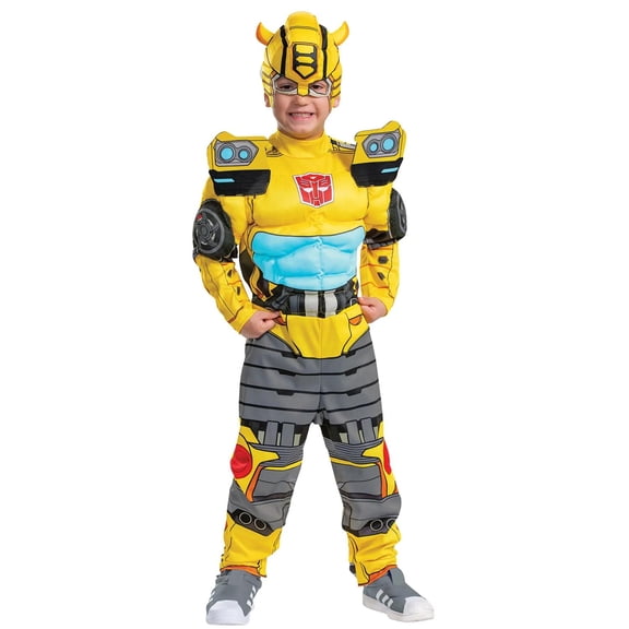 Disguise Boys' Transformers Bumblebee Adaptive Costume - Size 7-8