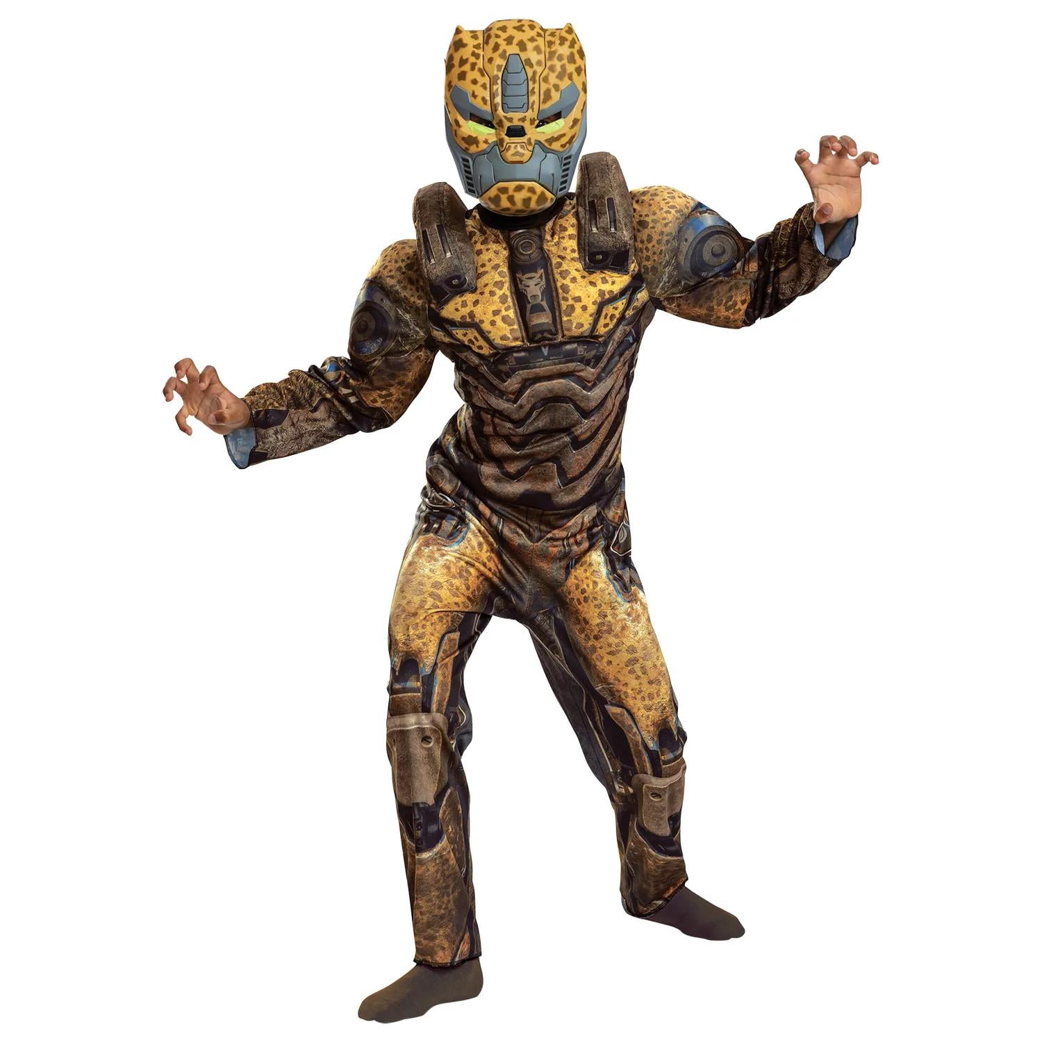 Disguise Boys' Transformers: Rise of the Beasts Cheetor Classic Muscle Costume - Size 4-6