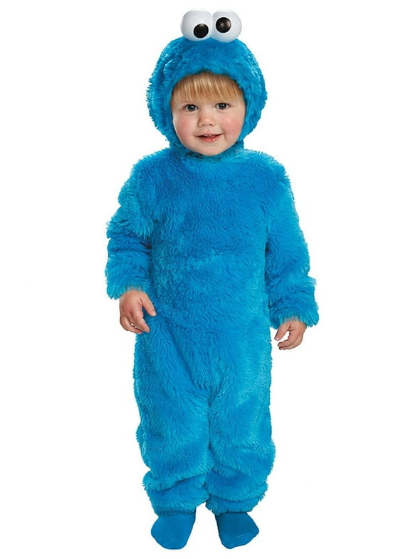 Disguise Cookie Monster Costume 3T-4T One Color
