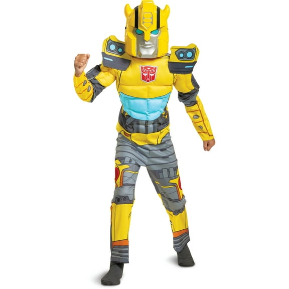 Transformers Child Muscle Bumblebee Costume