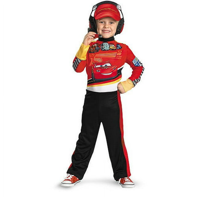 Disguise Costumes Cars Lightning McQueen Costume Accessory Toy Pit Crew Microphone Headset