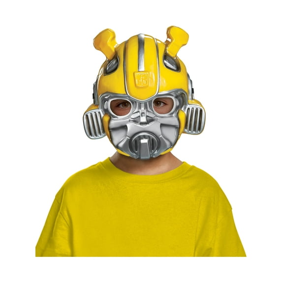 Child's Transformers Bumblebee Half Mask Costume Accessory