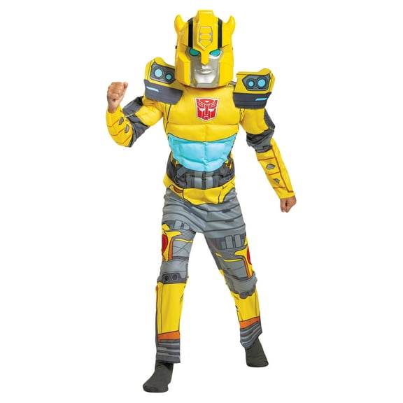 Disguise Costumes Transformers Bumblebee Eg Muscle Boy's Costume Small 4-6