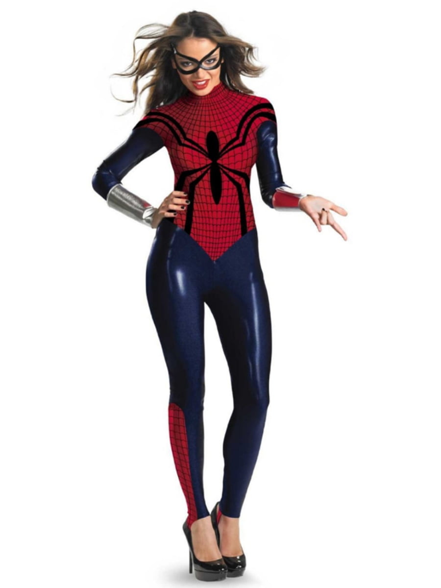 Disguise Costumes Women's Spider-Girl Spider Girl Body Suit Costume Small  4-6 