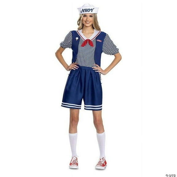 Disguise DG123699F Womens Deluxe Stranger Things Robin Scoops Ahoy Costume - Extra Large 18-20