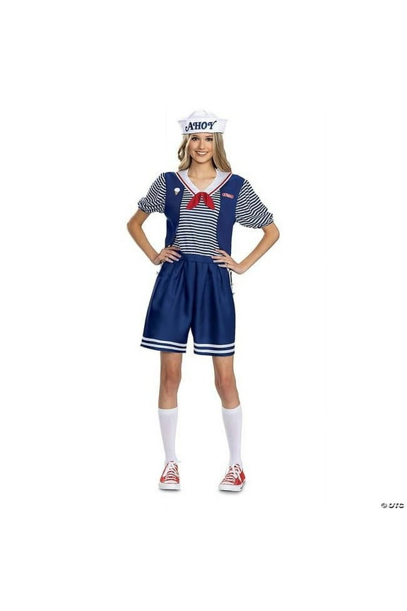 Disguise DG123699F Womens Deluxe Stranger Things Robin Scoops Ahoy Costume - Extra Large 18-20