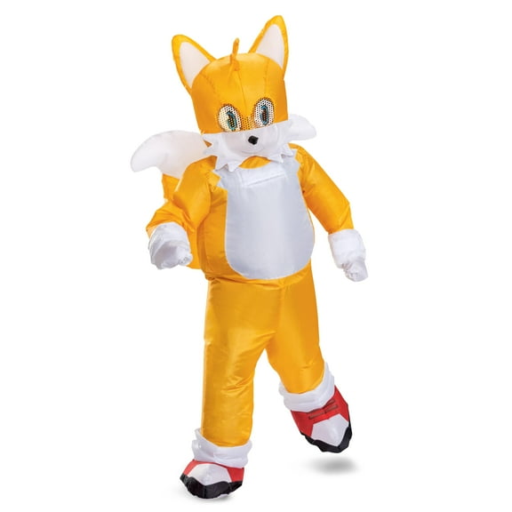 Disguise DG159309 Kids Inflatable Sonic The Hedgehog 3 Miles Tails Prower Costume for Men